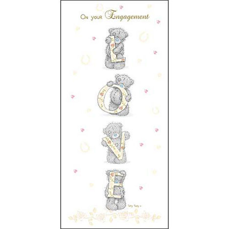 Love Engagement Me to You Bear Card £1.80